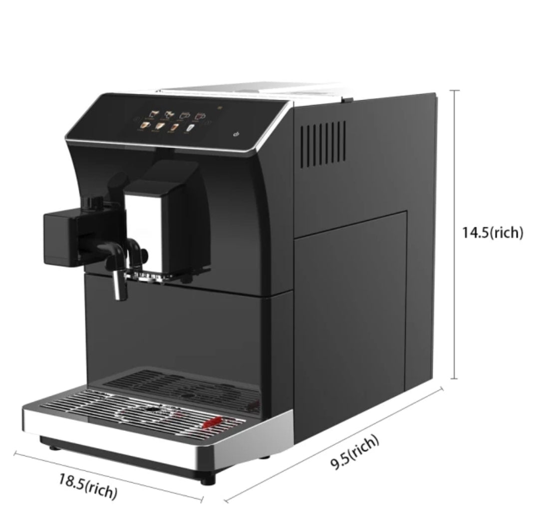 Super Automatic Espresso Machine Coffee & Cappuccino with 1 Cases of 6 Kg of Italian Espresso