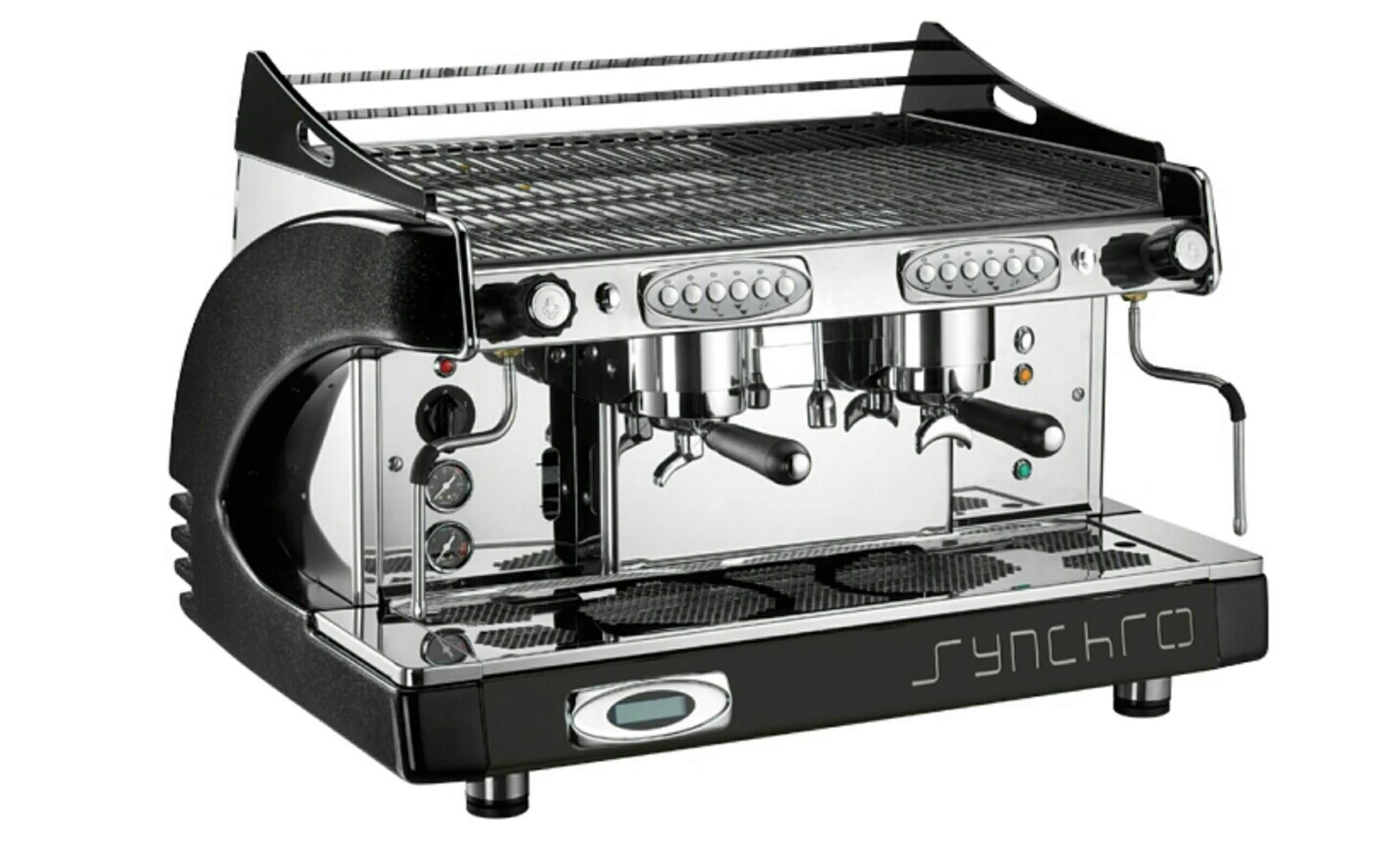 Synchro Espresso Coffee Machine 3 Group with Grinder