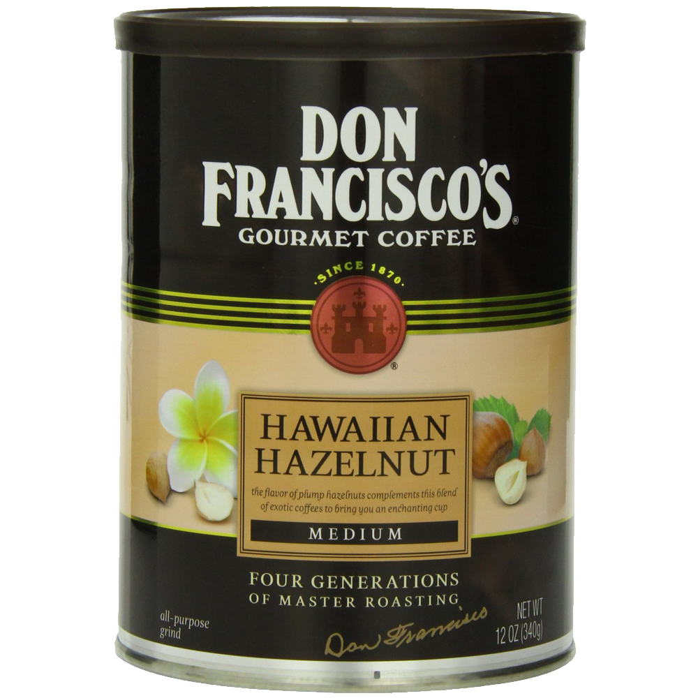 Don Francisco Hawaiian Hazelnut Coffee