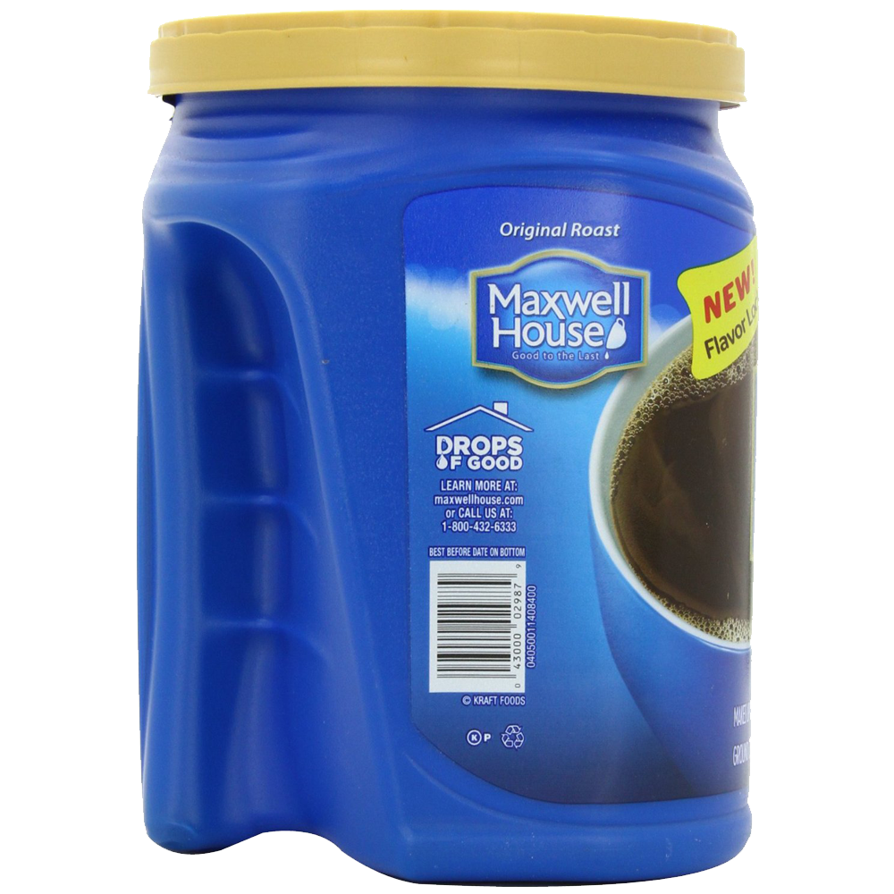 Maxwell House Original Roast Ground Coffee Value Container