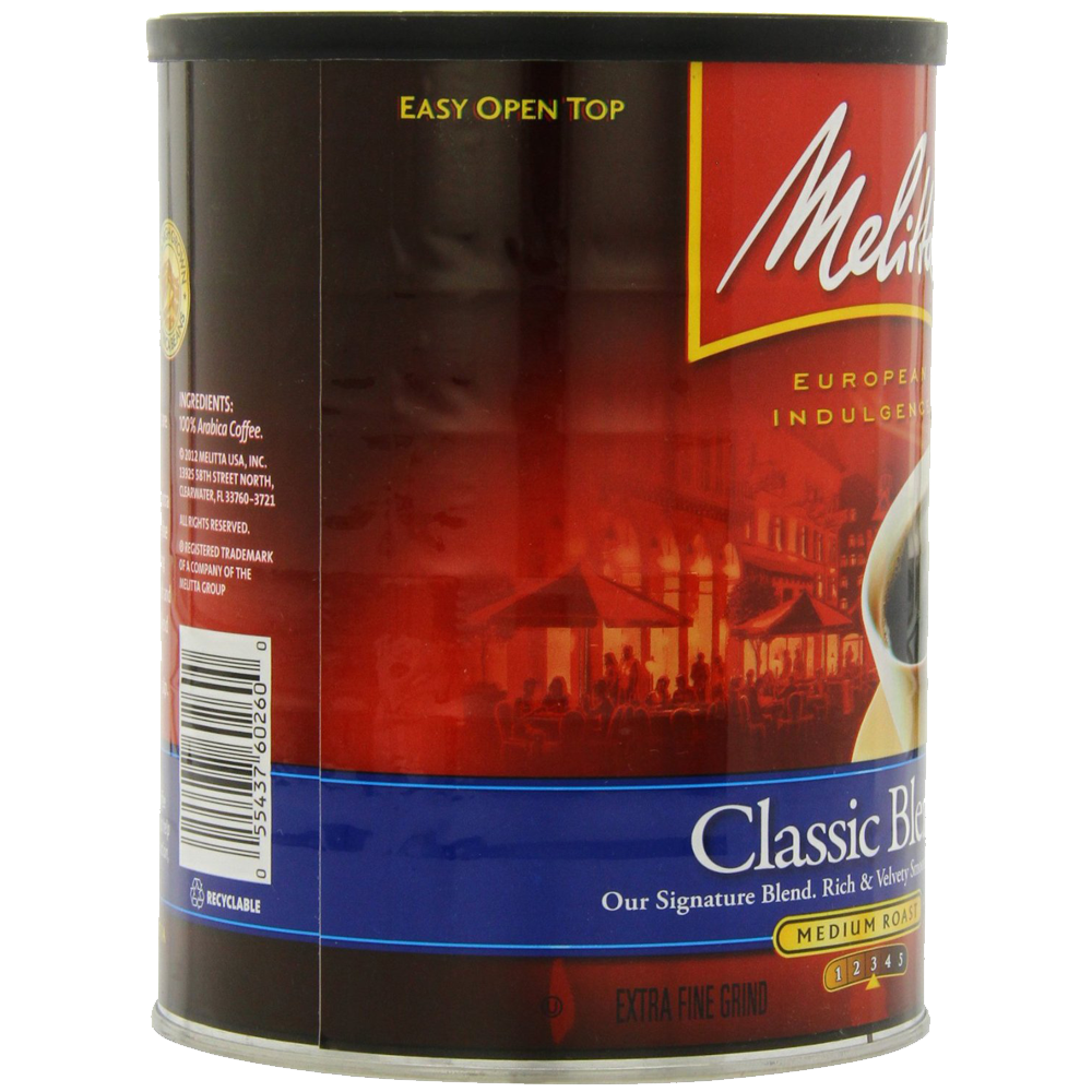 Melitta Coffee Classic Blend Ground Medium Roast